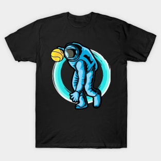 Astronaut Dribble Astro Space T-Shirt